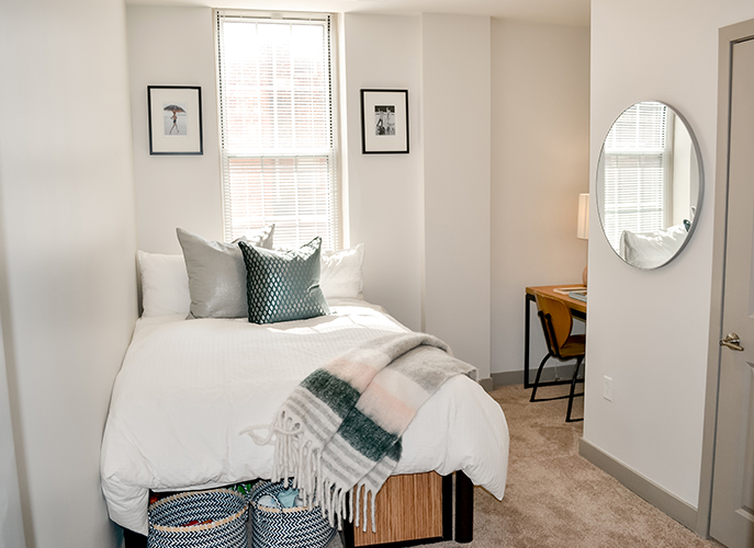 furnished bedroom