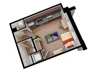 S1 Floor plan layout